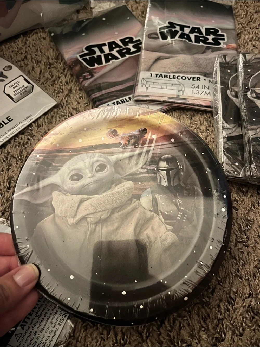 🆕 Stat Wars Mandalorian party lot